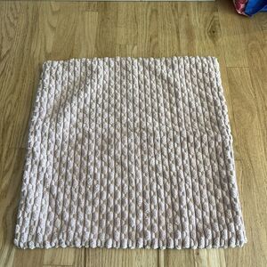 pillow case cover blush pink soft textured boho romantic home decor sofa bedroom